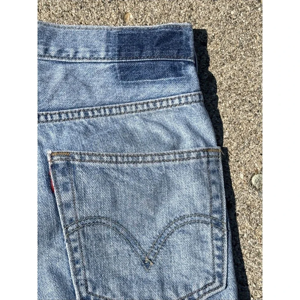 Levis faded distressed